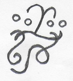 a drawing of an octopus on white paper