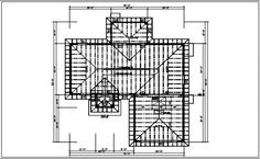 the floor plan for an apartment building with three levels and four floors, including one level