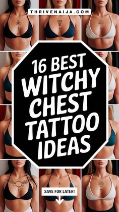 the top 10 best witchy chest tattoo ideas for women in their 20s's