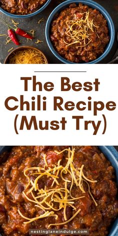 the best chili recipe must try