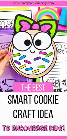 the best smart cookie craft idea to engage kids'creativity and learn how to use it