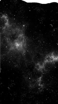 Dark Space, Black Space With White Stars, Galaxy Background Black And White, Black Background With Stars And Planets, Black Galaxy Stars Wallpaper, Black And White Galaxy Aesthetic, Black And White Starry Wallpaper, Black And White Starry Night Sky, Black And White Night Sky Background