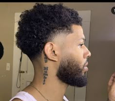 Samson Haircut, Taper Fade Curly Fro, Burst Fade Behind The Ear, 4b Taper Fade, Burst Fade Mullet Afro, Burst Fade 3c Hair, Mid Taper Afro, Faded Afro Mullet, Long Curly Afro Taper