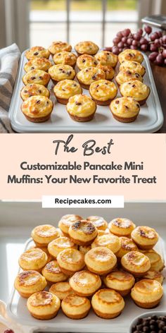 the best customizable pancake mini muffins? your new favorite treat