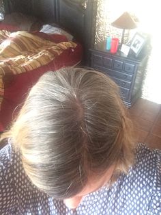 Gray Cat Staring, Women Letting Hair Go Gray, How To Soften Wiry Gray Hair, Silver Hair Homemaker, Premature Grey Hair, Grey Hair Don't Care, Grey Hair Inspiration, Going Gray, Grey Hair