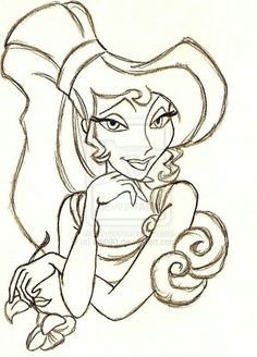 the little mermaid from disney's princess aurora, drawn in pencil on paper by me
