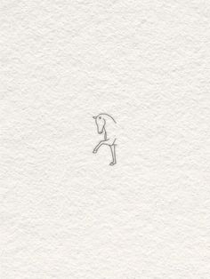 a drawing of a person holding an umbrella