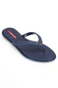 PRADA Saffiano Calzature Thong Sandal In Light Blue $229.99 I would not pay this price for flip-flops even for Prada but these sandals are more my speed. Prada Blue Flip Flops, Prada Flip Flops Womens, Prada Saffiano Calzature Thong Sandal In Light Blue, Prada Sandals Blue, Prada Sandals Women, Prada Blue Sandals, Light Blue Synthetic Flat Flip Flops, Prada Kitten Heel Flip Flops, Blue Textured Flat Flip Flops