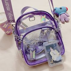 BTS x Yoongi Marry Me Clear Bag for ARMY (Fanmade Merch for Concert) K Pop Concert Bag, Concert Bags Kpop, Clear Kpop Concert Bag, Kpop Clear Bag, Bts Concert Accessories, Kpop Bags, Bts Concert Bag, Bts Ita Bag, Bts Concert Merch