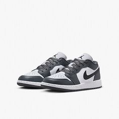 ad eBay - Nike Air Jordan 1 Low GS AJ1 White Iron Grey Kids Youth Women Casual 553560-152 - Buy Now, click the link (eBay) Cool Grey Jordans Low, Grey Low Top Air Jordans, Light Grey Air Jordans Low, Gray Air Jordans Low, Grey Low Jordans, Grey Low Top Jordans, Jordan 1 Low Vintage Grey, Jordan 1 Low Grey Black, Jordan 1 Low Gray
