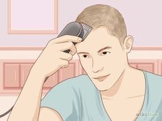 How to Shave Your Head -- via wikiHow.com How To Buzz Cut Your Own Hair, How To Buzz Your Own Hair, How To Give Yourself A Buzz Cut, How To Choose A Shaving Set, How To Buzz Hair, How To Choose A Shaving Brush, How To Look Good With A Shaved Head, Head Shaving Tips, How To Start Shaving With A Straight Razor