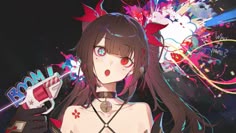 Sparkle Image, Girl Drawing, Art Inspiration Drawing, Art Reference Poses, Anime Images, Concept Art Characters, Ảnh Tường Cho Điện Thoại, Game Art, Dibujos Animados Bonitos