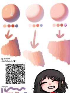 Ibispaintx Brushes Shading, Shade Skin Ibis Paint, Ibis Paint Brush Code Coloring Skin, Ibis Paint Brush Code Skin Shading, Skin Shading Brush Ibis Paint, Ibis Paint X Skin Brushes, Ibis Paint X Brushes Qr Code Skin Shade, Skin Qr Code Ibis Paint, How To Shade Skin Ibis Paint