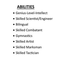 an image of the words abilitiess and skills in this text description are black and white