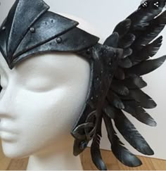 Head Accessories Wings, Valkyrie Costume Ideas, Diy Valkyrie Costume, Valkyrie Costume Diy, Valkyrie Helmet, Valkyrie Headpiece, Valkyrie Cosplay, Valkyrie Hat, Valkyrie Headband