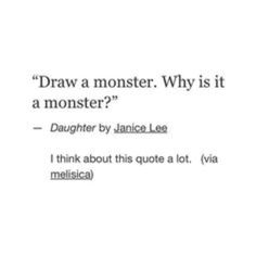 a white sheet with the words'draw a monster why is it a monster? '