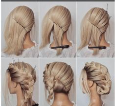 Prom Updos Step By Step, Braid Updo Step By Step, Short Hair Updo Step By Step, Updo Hairstyles Step By Step, Wedding Hair Updo Step By Step, Step By Step Formal Hairstyles, Bridal Hair Updo Step By Step, Hair Up Styles Step By Step, Victorian Updo Tutorial