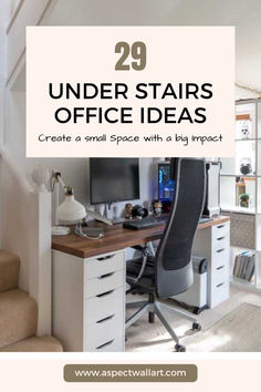 29 Under Stairs Office Ideas - Small Space, Big Impact