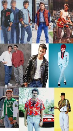 Moda De Los 80 Para Hombres, Retro Outfits 80s Style Men, Mens 80s Outfits, 80s Fashion Men Outfits, 80s Party Men, 80s Men Outfits, 80s Outfits Party, 80s Outfits Men, Retro Outfits 80s Style