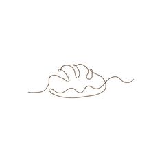 a line drawing of a seashell on a white background