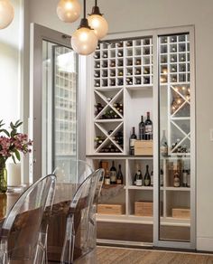 California Closets, Wine Closet, Wine Storage, Custom Closet