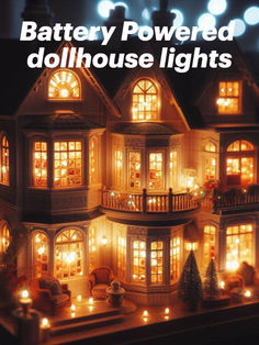 battery powered dollhouse lights