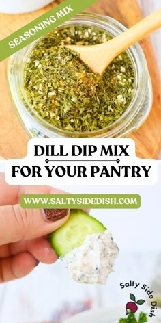 dill dip mix for your pantry