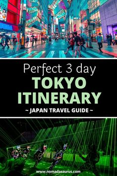 tokyo itinerary japan travel guide perfect 3 day