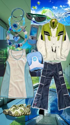 Aero Clothing, Silly Clothes, Retro Futurism, Really Cute Outfits, Character Outfits, 2000s Fashion, Cute Fashion, Wii, Vêtements Stylés