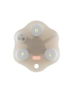 an object is shown with the letters h and l in it's center circle