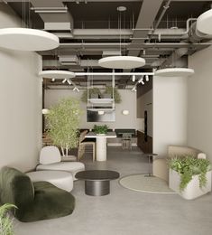 OFFICE OPEN SPACE :: Behance Modern Office Open Space, Modern Open Space Office Design, Office Open Space Design, Open Space Office Design, Open Space Office Layout, Small Office Reception, Office Lounge Area Design Work Spaces, Cafe In Office Interior Design, Modern Office Cafe Interior