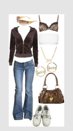 Y2k Juicy Outfit, Outfit Ideas Early 2000s, 2000s Fashion Outfit Ideas, Y2k Outfits Real, 200s Outfit, 2000s Outfits Ideas For School, Autumn Y2k Outfits, 2000s Fashion Outfits Fall, Juicy Jacket Outfit