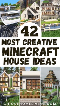 the most creative minecraft house ideas