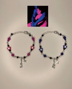 Diy Bracelet Designs, Cool Stuff, Jewelry Accessories Ideas, Funky Jewelry, Tv Girls, Cute Bracelets, Matching Bracelets, Bijoux Diy, Jewelry Inspo