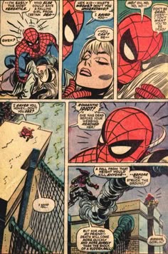 Peter And Gwen Comics, Comic Book Spiderman, The Amazing Spider Man Comic, Comic Spiderman, Spider Man Comic Speech Bubble, Spiderman First Comic, Spiderman Comic Strip, Comic Strip Spiderman, Spider-man Comic Book Style
