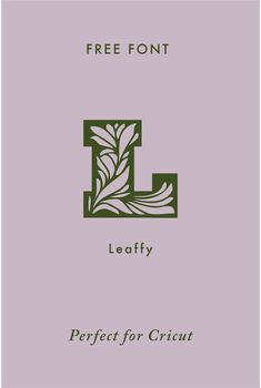 Leaffy Font: Gilded Stork's Stunning Serif Grace