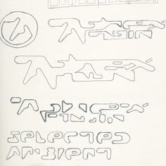 some type of writing that is on top of a piece of paper