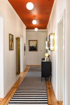 the hallway is clean and ready for us to use