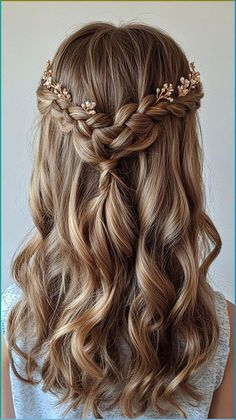 Hairstyles For Communion, Flower Girl Hairstyles Half Up, Kids Wedding Hairstyles, Flower Girl Hairstyles Straight Hair, Flower Girl Hair Down, Flower Girl Hairstyles For Straight Hair, Kids Wedding Hair, Half Up Half Down Flower Girl Hair, Flower Girl Hair Inspo