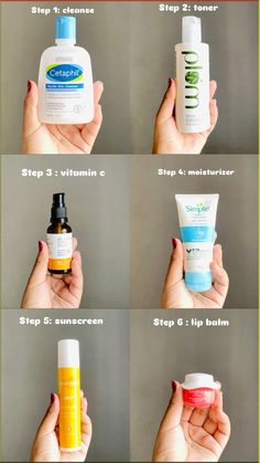 Morning skin care, routine, correct order Cheap Skin Care Routine, Beginner Skin Care Routine, Cheap Skin Care Products, Skin Care Routine Order, Face Skin Care Routine, Good Skin Tips, Skin Care Basics, Diy Skin Care Routine, Basic Skin Care Routine