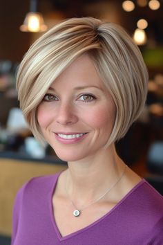 Explore the 170 best bob haircut ideas to try in 2024 for a fresh, stylish update to your look. From sleek to textured, find your perfect bob! 💇‍♀️✨ #BobHaircuts #HairIdeas2024 #ChicStyles #HairInspo Short Bob Haircuts 2024, Short Bob Hairstyles 2024, Bob Hairstyles 2024, Bob Haircuts 2024, Short Bobs 2024, Trendy Bobs 2024, Short Bob Hairstyles Fine Hair, Short Bob For Fine Straight Hair, Best Short Bobs 2024