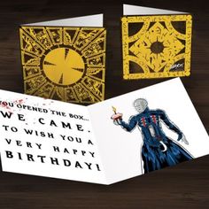 ... Configuration Puzzle Box Pinhead Hellraiser Puzzle Box Drawing, Hellraiser Puzzle Box Design, Hellraiser Puzzle Box Art, Hellraiser Puzzle Box Gif, Hellraiser Puzzle Box Real, Horror Movie Birthday Card, Horror Themed Birthday Card, Hellraiser Puzzle Box, Pinhead Puzzle Box