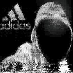 the adidas logo is reflected in water