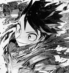 a black and white drawing of a man with his head turned to look like he is holding