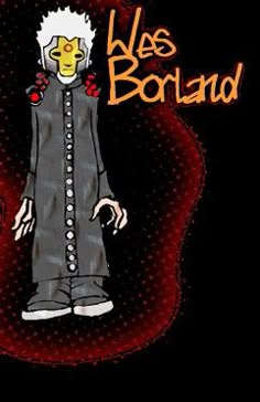 an image of a cartoon character with the words we're boratd on it