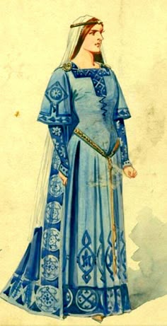 Swedish Medieval, England Middle Ages, 12th Century Dresses, Mideival Princess, 1400s Fashion England, Clothes 1600, Medieval Indian, Middle Age Clothing, Authentic Medieval Clothing