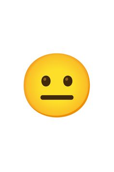 an emoticive smiley face on a white background