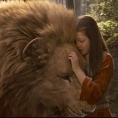 Lucy and Aslan 