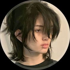 Cool Hairstyles Wolfcut, Masculine Hair Styles, Hair Masculine, Undercut For Wavy Hair, Masc Hair Styles, Hairstyles Short Hair Grunge, Wolf Cut Drawing Reference Hair, Mullet Hairstyle Reference, Emo Hair Reference