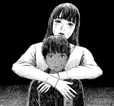 Kirie And Shuichi, Punpun Manga Panels, Punpun Manga Cover, Shuichi And Kirie, Uzumaki Kirie And Shuichi, Oyasumi Punpun Manga Panels, Shuzo Oshimi Inside Mari, Chi No Wadachi, Flowers Of Evil Panels
